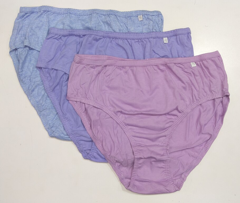 Light Assorted Hipster Pack Of 3 (XL, Sky Blue/Light Purple/Light Lavender)